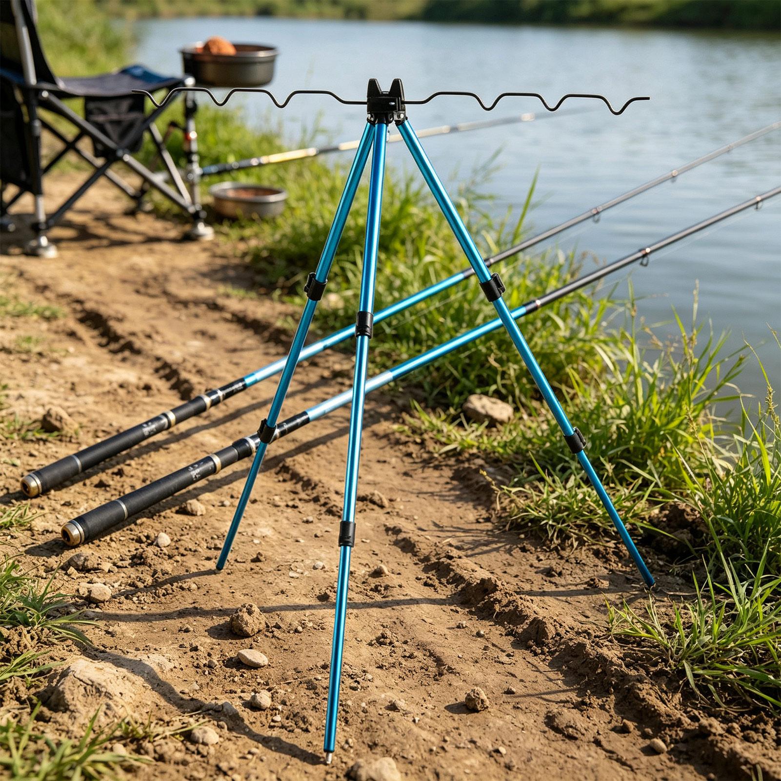 Fishing Rod Telescopic - Telescopic Legs Fishing Rod Tripod Stand