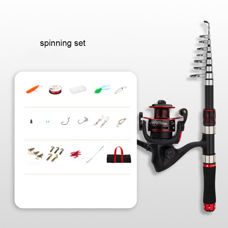 Carbon Fiber Fishing Rod 2.1m  - огляд і ціна Fishing Rod Combo