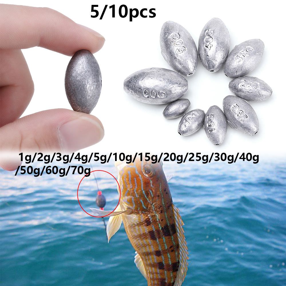 5/10Pcs High Quality Line Sink - огляд і ціна Fishing Rod Building Kit